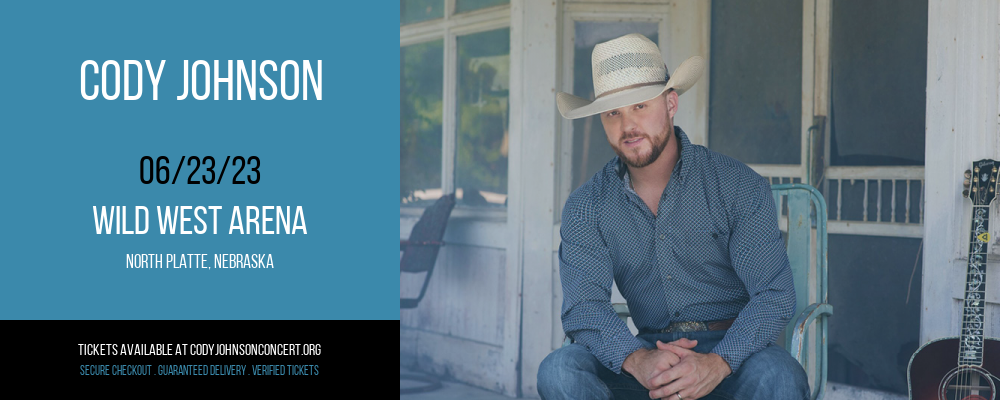 Cody Johnson at Cody Johnson Concert Tickets tickets Cody Johnson at Cody Johnson Concert Tickets