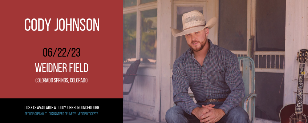 Cody Johnson at Cody Johnson Concert Tickets tickets Cody Johnson at Cody Johnson Concert Tickets